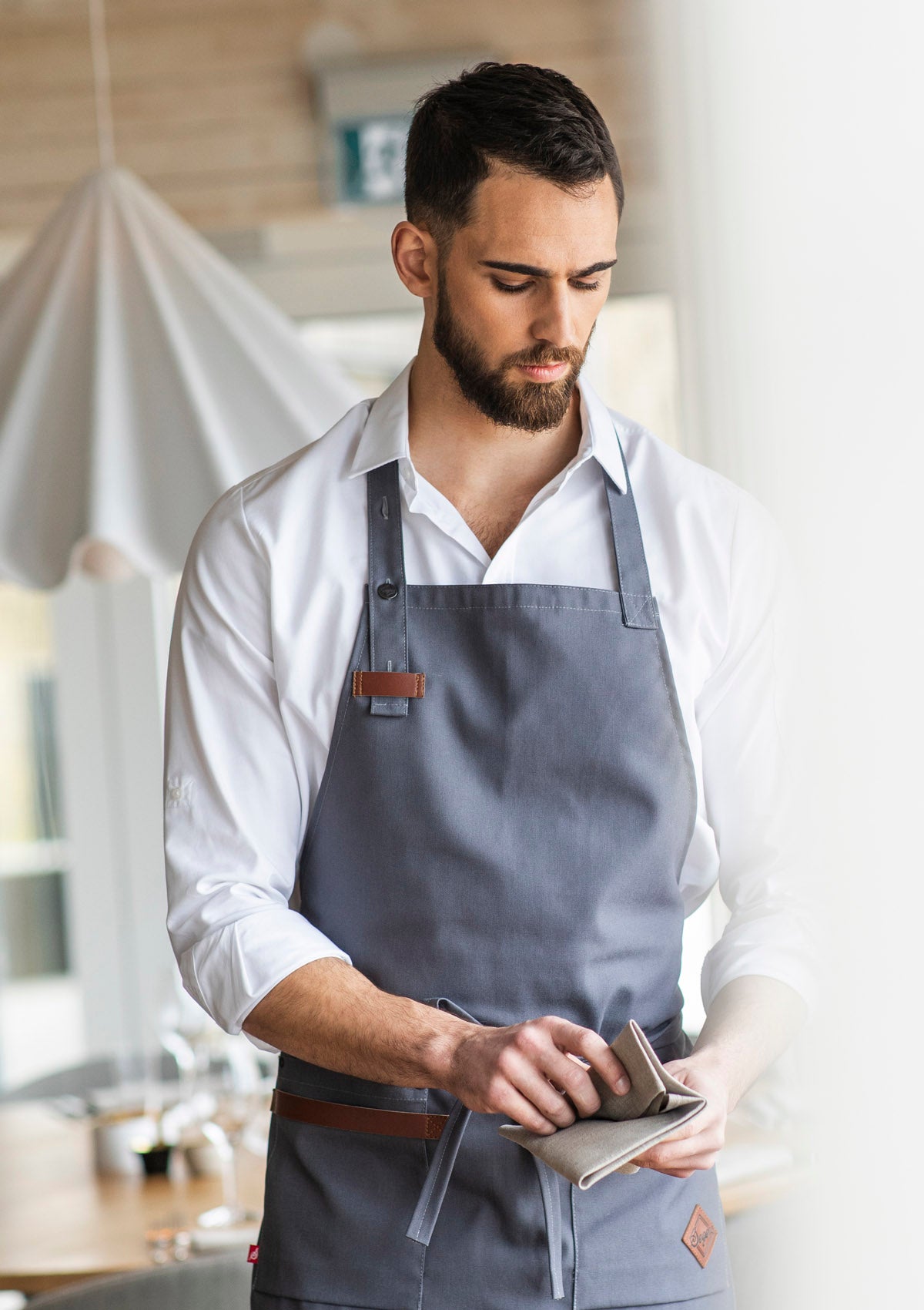 Unisex Latzschürze Rustic | Segers