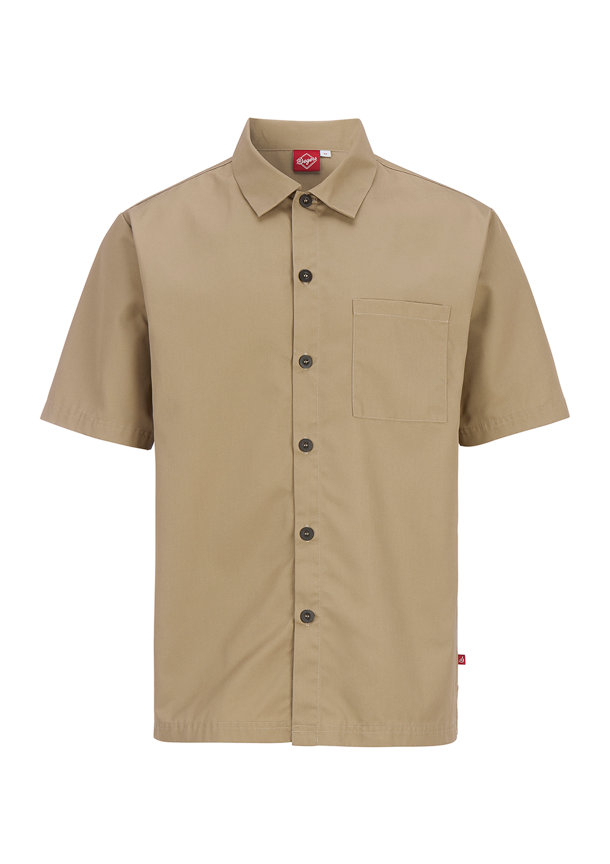 Chemise à Manches Courtes avec Coupe Décontractée Unisexe