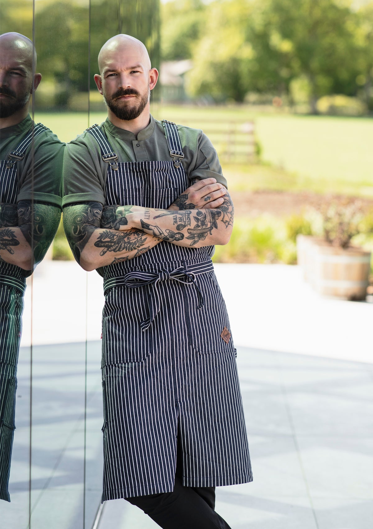 Tablier à Bavette Style Salopette Unisexe