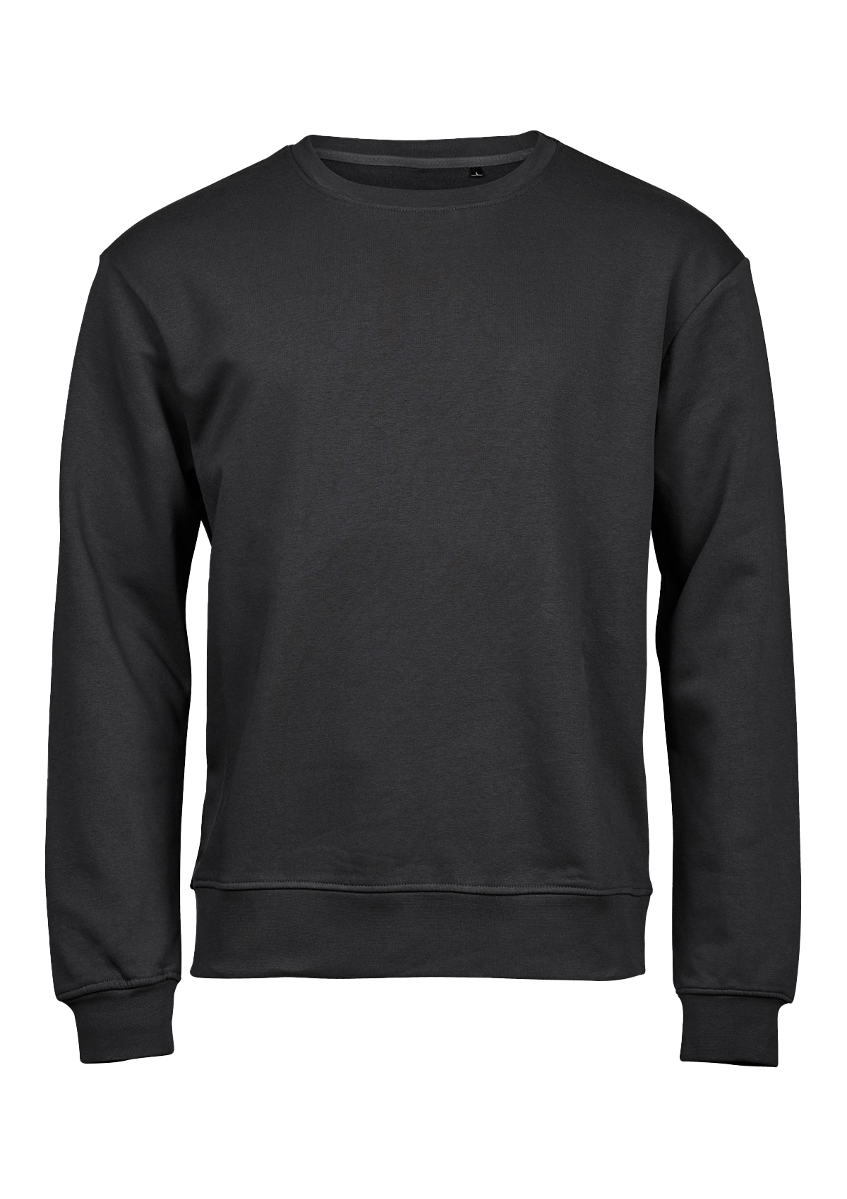 Klassisches Sweatshirt mit Rippkragen | Segers