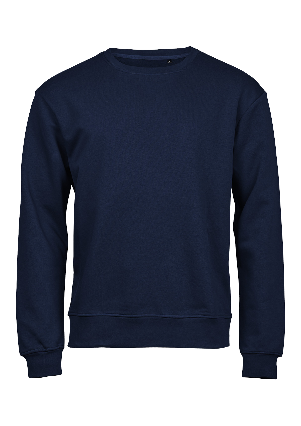 Klassisches Sweatshirt mit Rippkragen | Segers