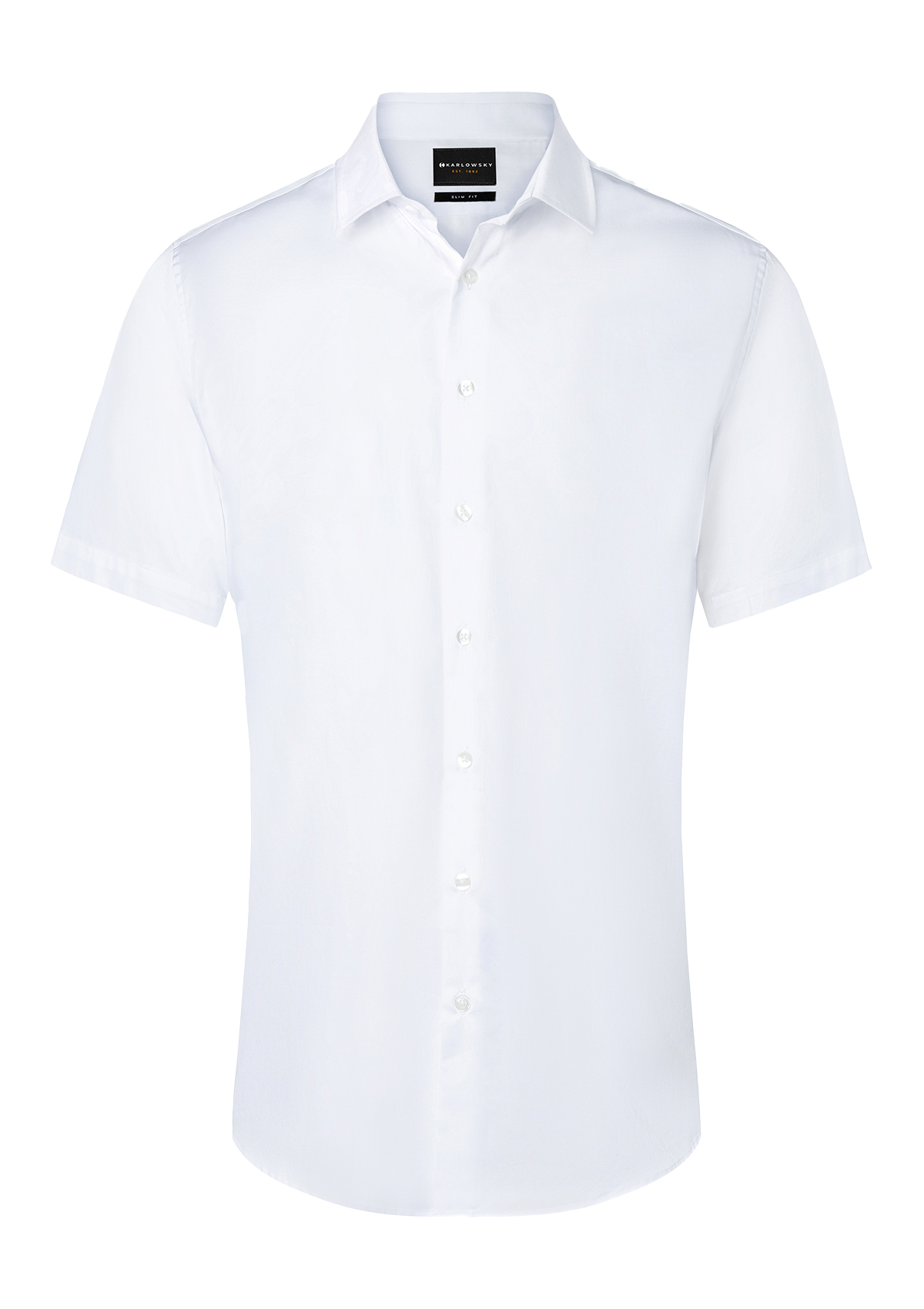 Herren Hemd Active-Stretch Kurzarm Slim-Fit