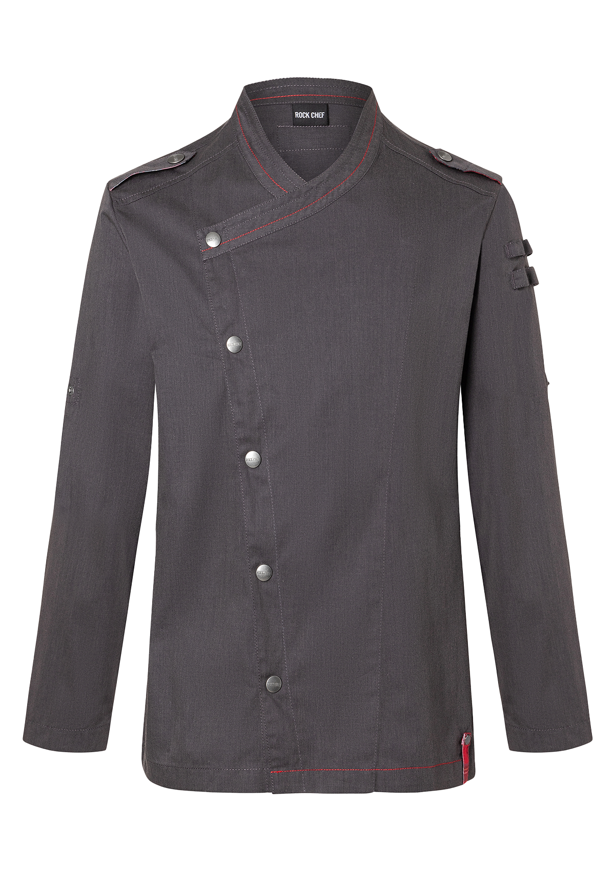 Giacca da Chef Uomo ROCK CHEF® Stage2 Stile Denim Maniche Lunghe