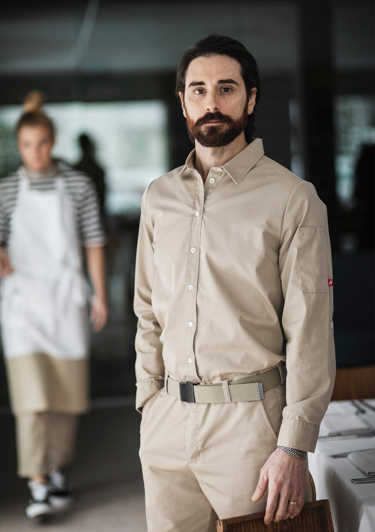 Pantaloni Uomo Stile Chino