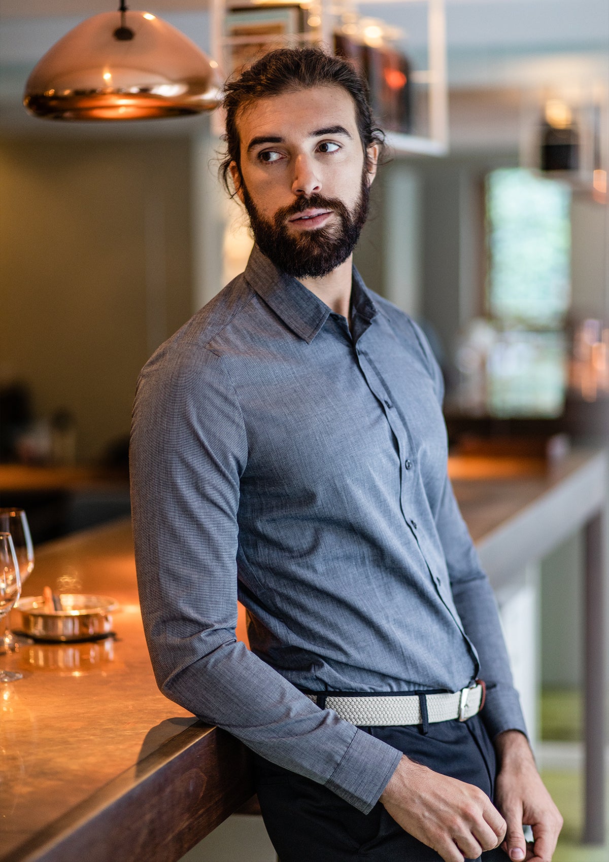 Herren Hemd Slim Fit Langarm | Segers