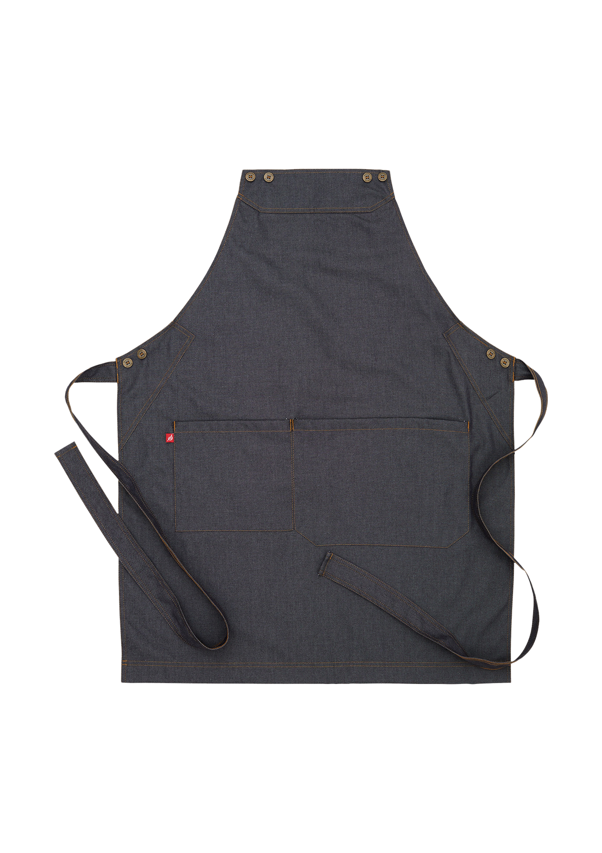 Grembiule a Pettorina con Bretelle Unisex