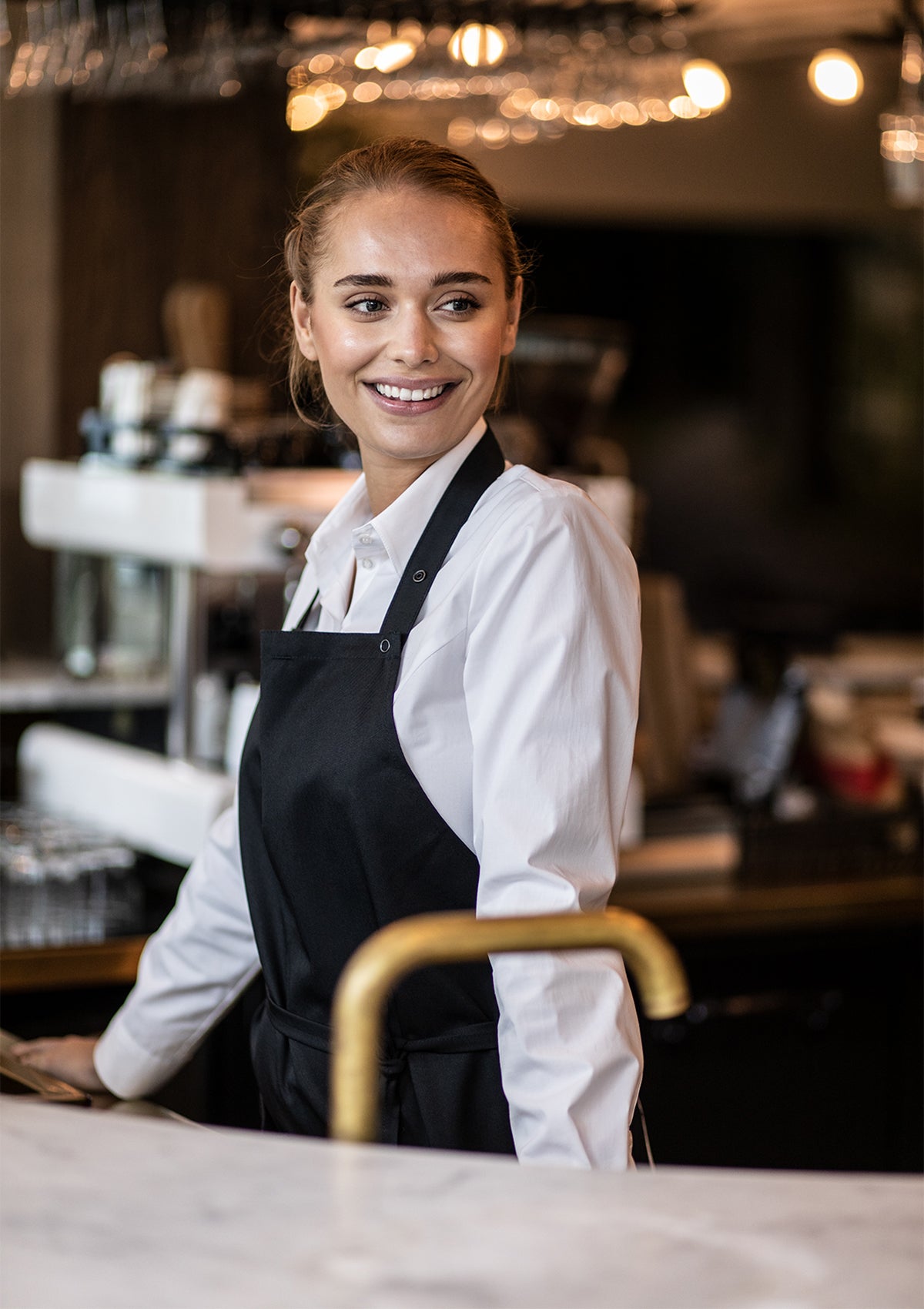 Latzschürze mit rechter Tasche Unisex | Segers