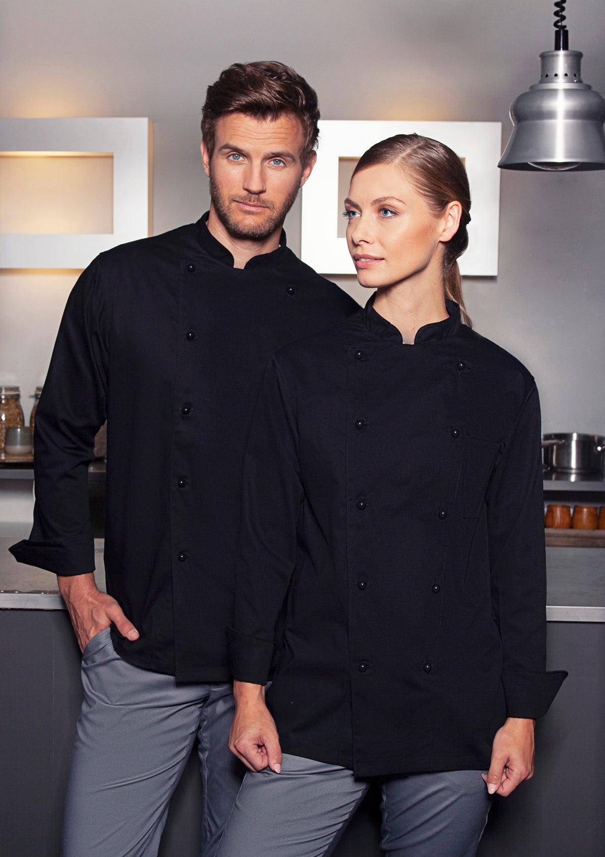 Giacca da Chef Basic Unisex Maniche Lunghe