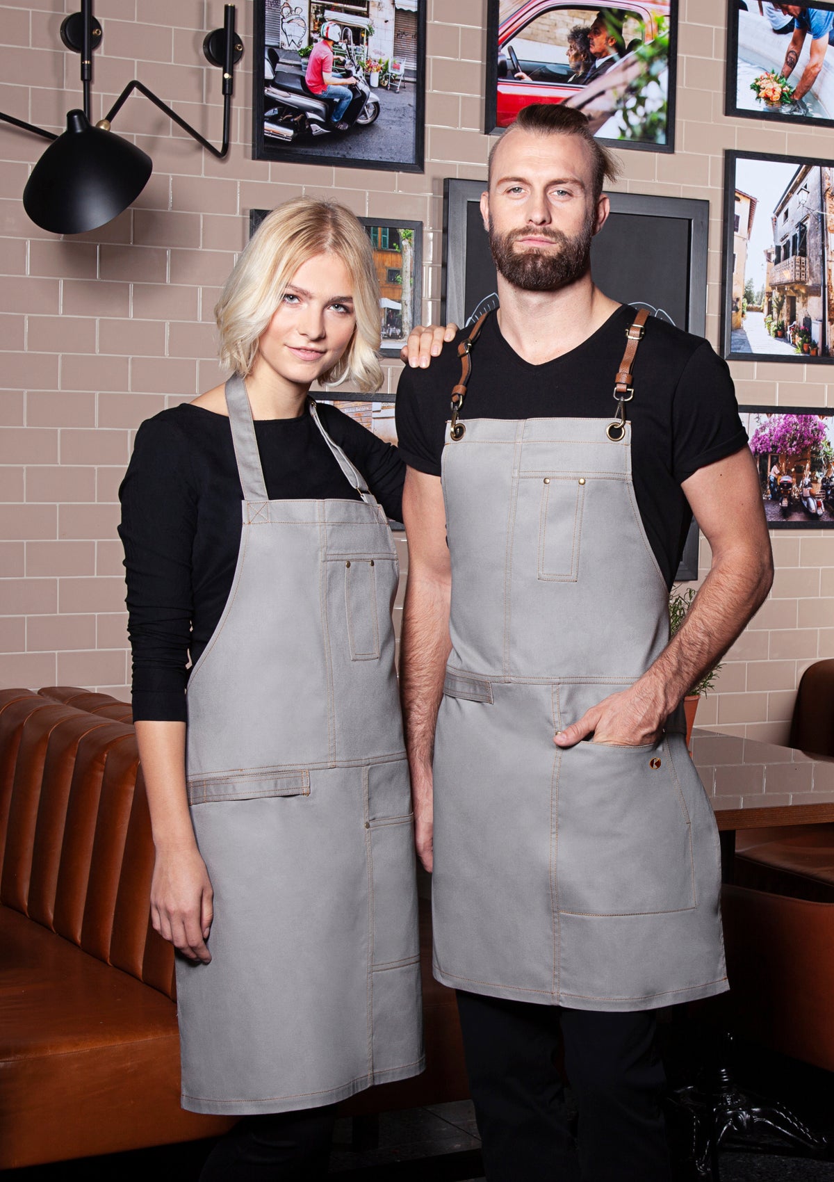 Unisex Latzschürze Urban X-Style