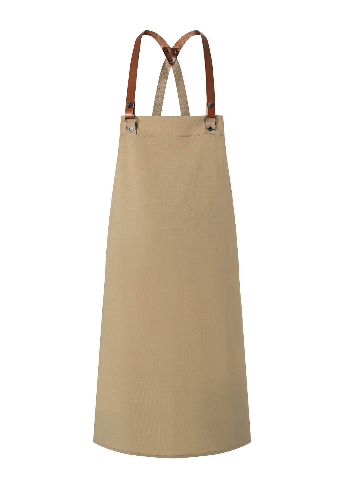 Tablier à bavette ergonomique avec sangles en cuir – Green Generation – Unisexe