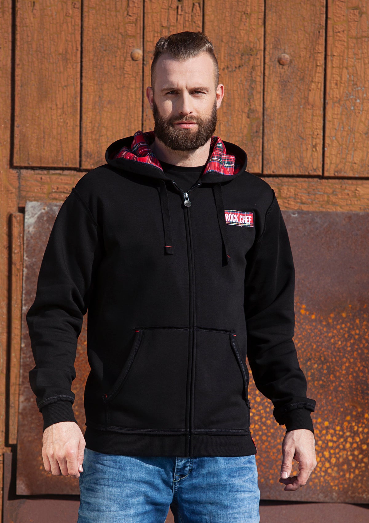 Unisex Kapuzen-Sweatjacke ROCK CHEF®