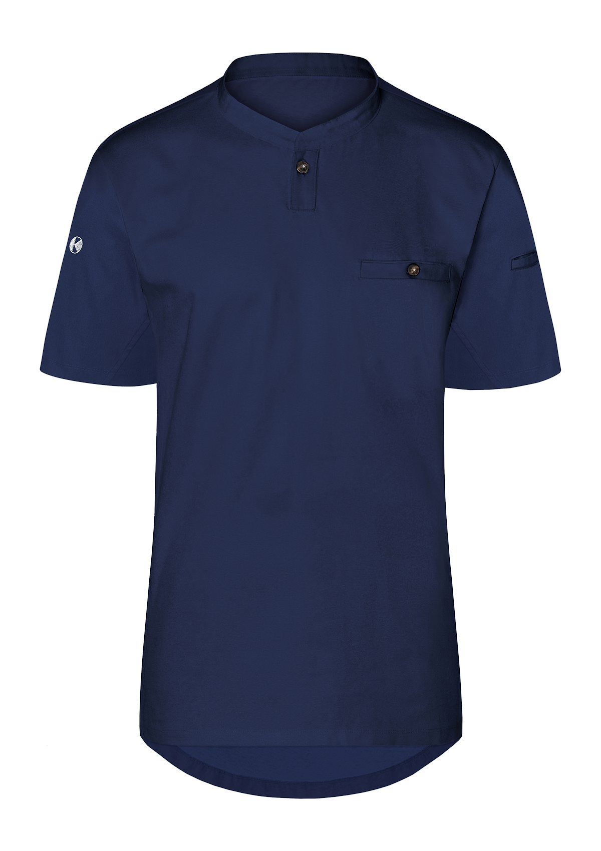 Herren Kochhemd Performance Slim-Fit Kurzarm