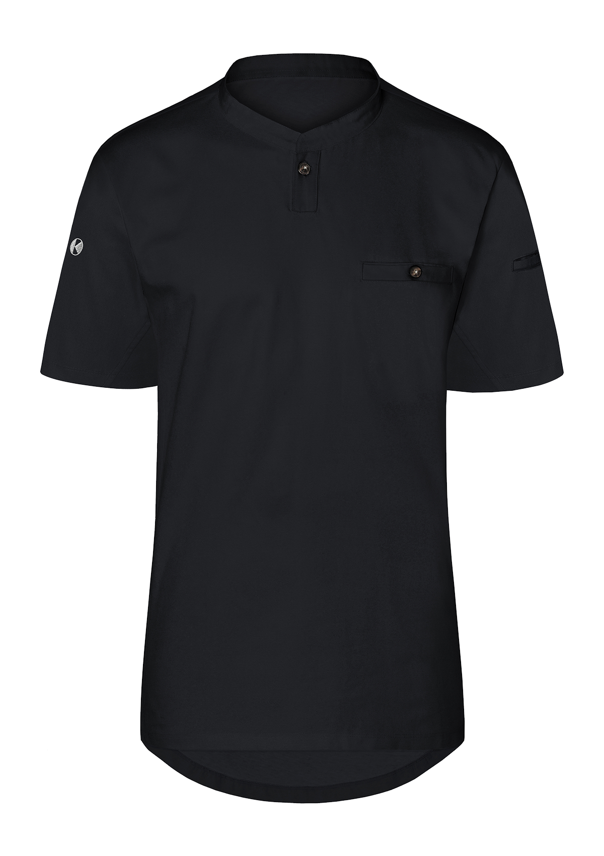 Herren Kochhemd Performance Slim-Fit Kurzarm