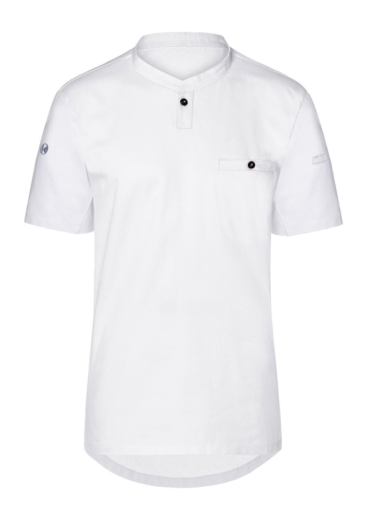 Herren Kochhemd Performance Slim-Fit Kurzarm