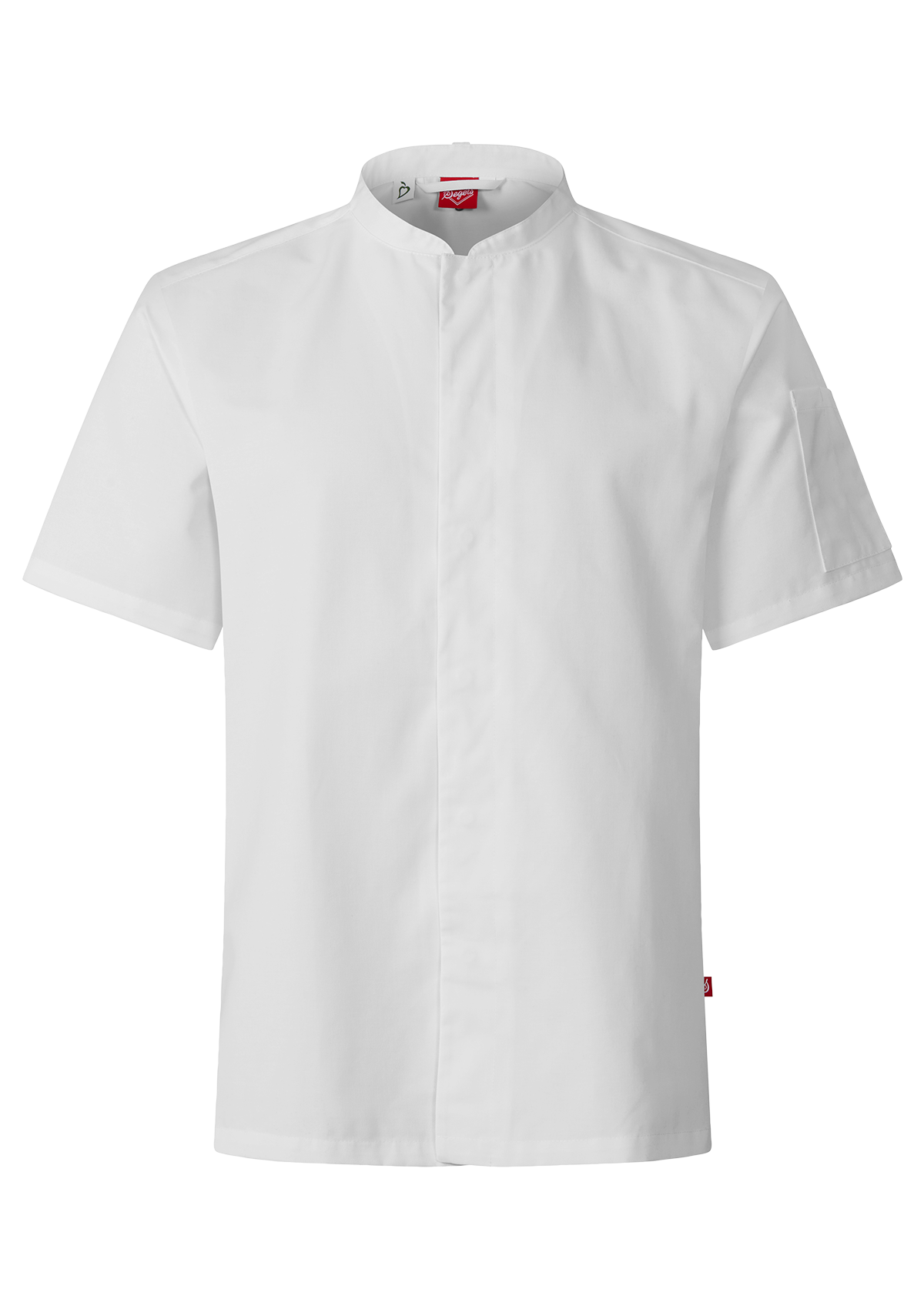 Chemise de Chef Manches Courtes Smart-Unisexe