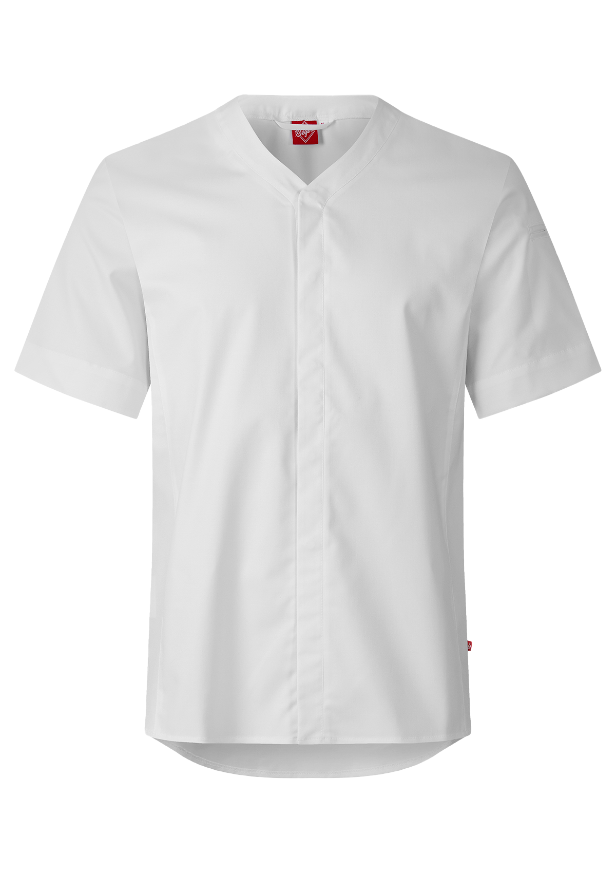 Veste de Chef à Col V Stretch Unisexe