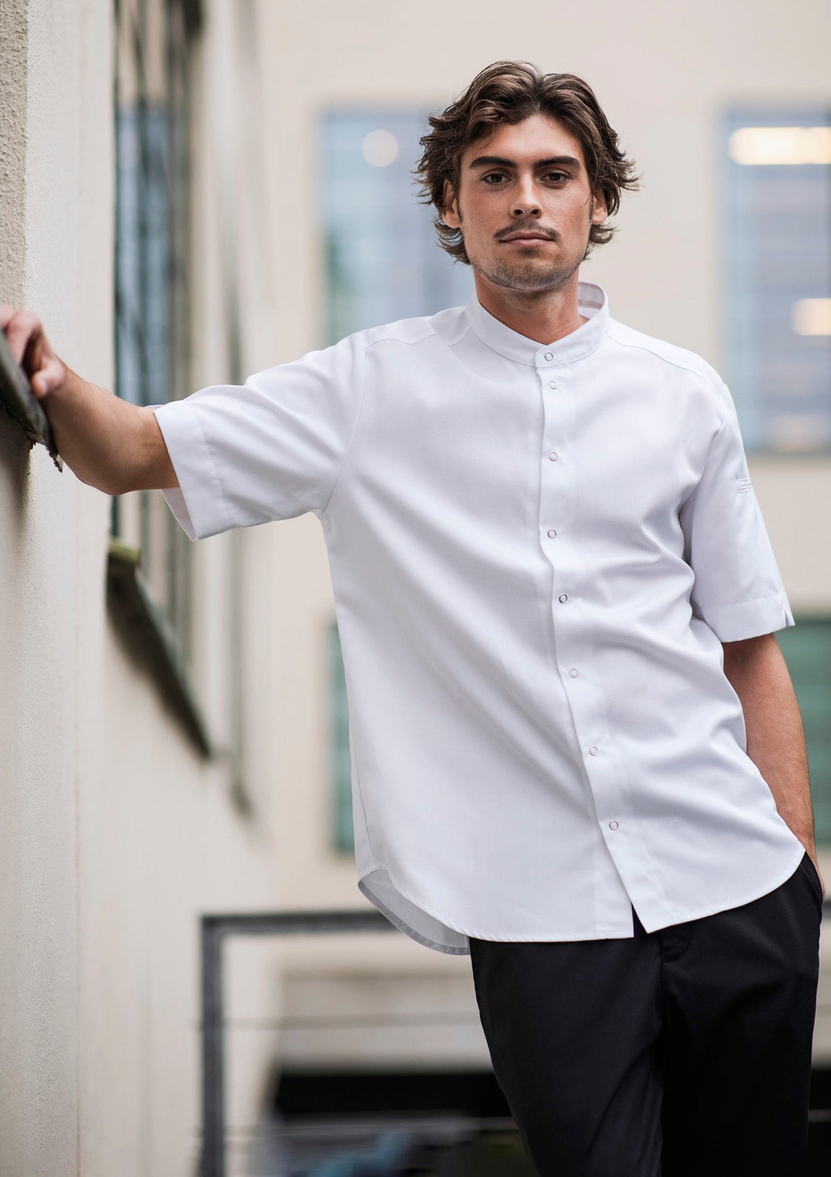Hybrides Kochhemd Unisex Kurzarm