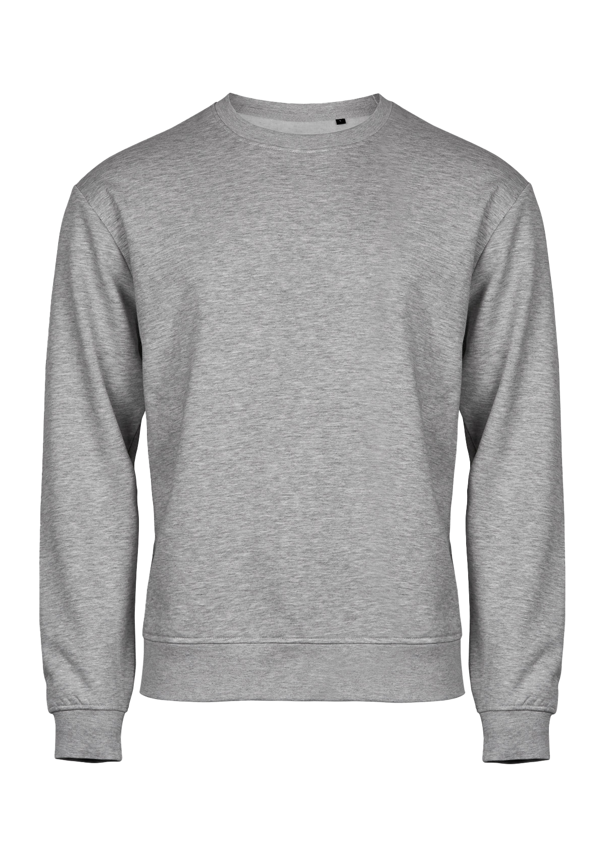 Klassisches Sweatshirt mit Rippkragen | Segers
