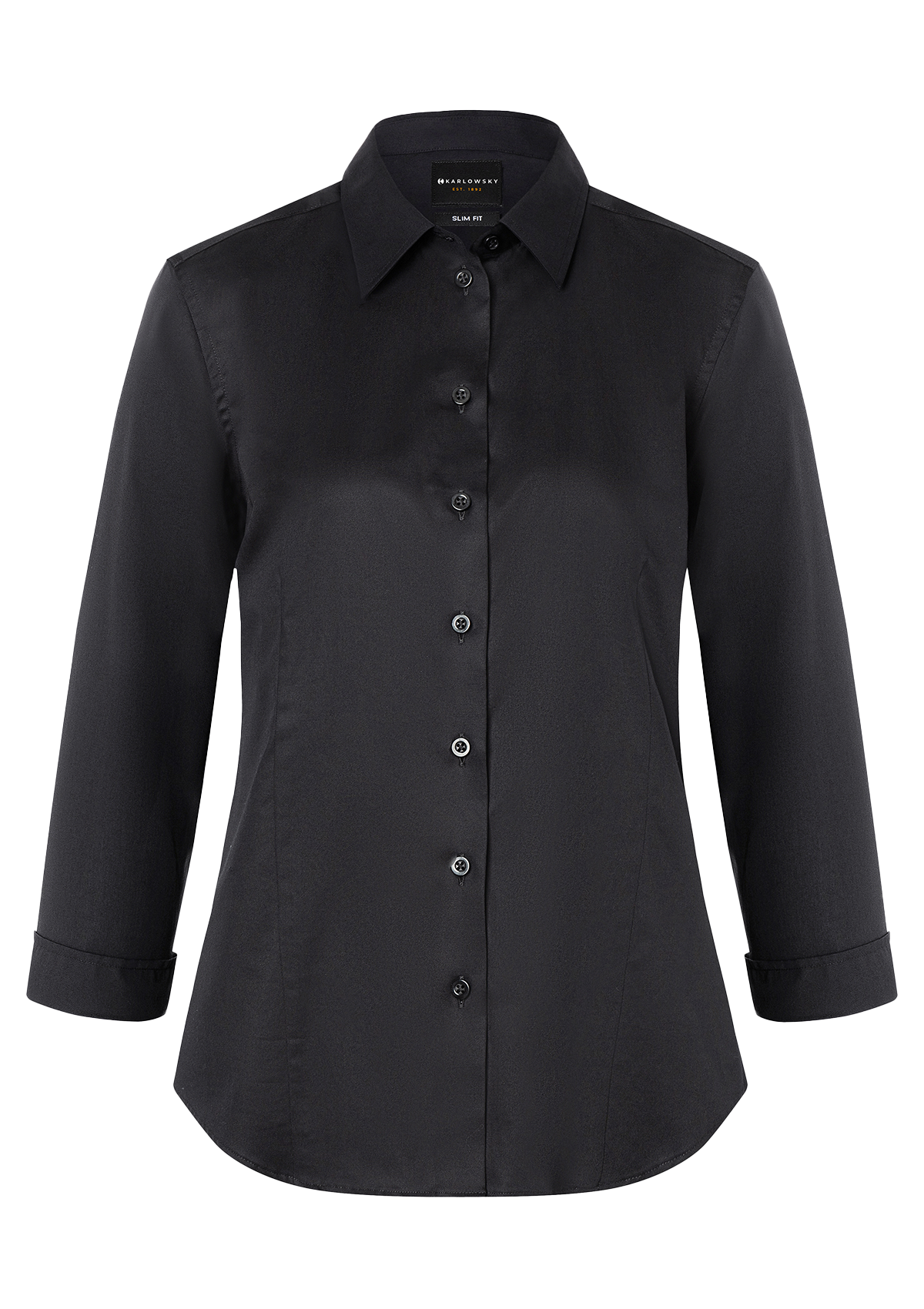 Damen Bluse Active-Stretch 3/4-Arm Modern-Fit