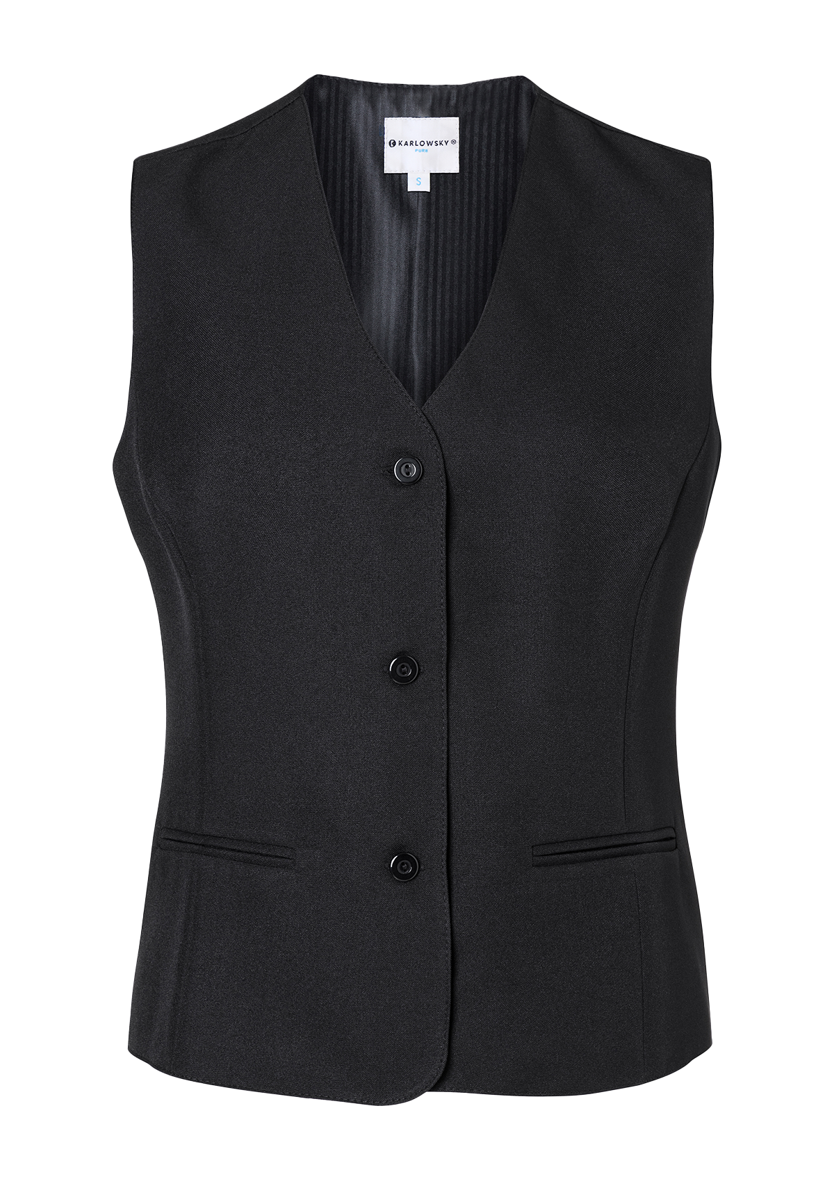 Damen Weste Basic Elegant