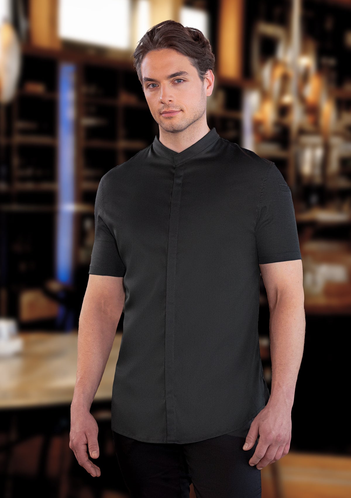 Veste de Chef Homme Manches Courtes Avantgarde