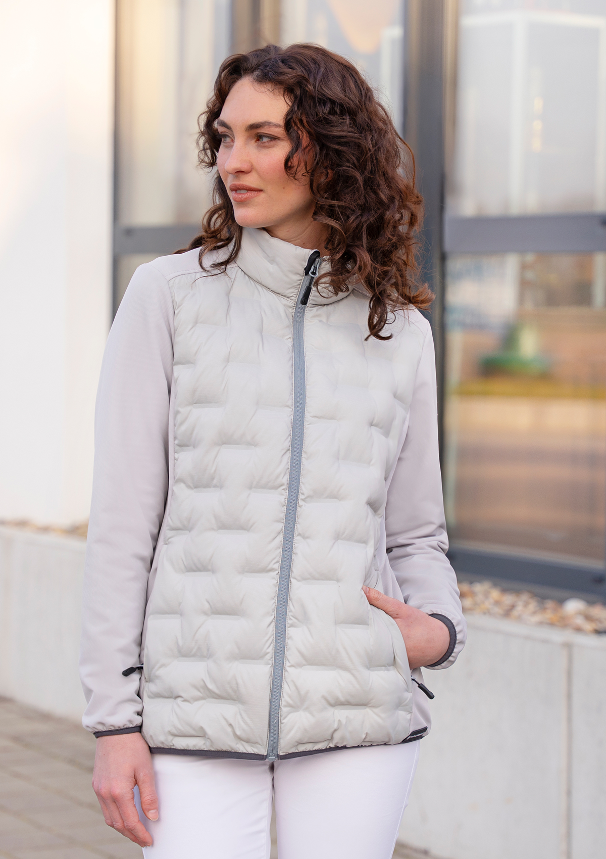 Damen Hybridjacke Outdoor-Pro Langarm