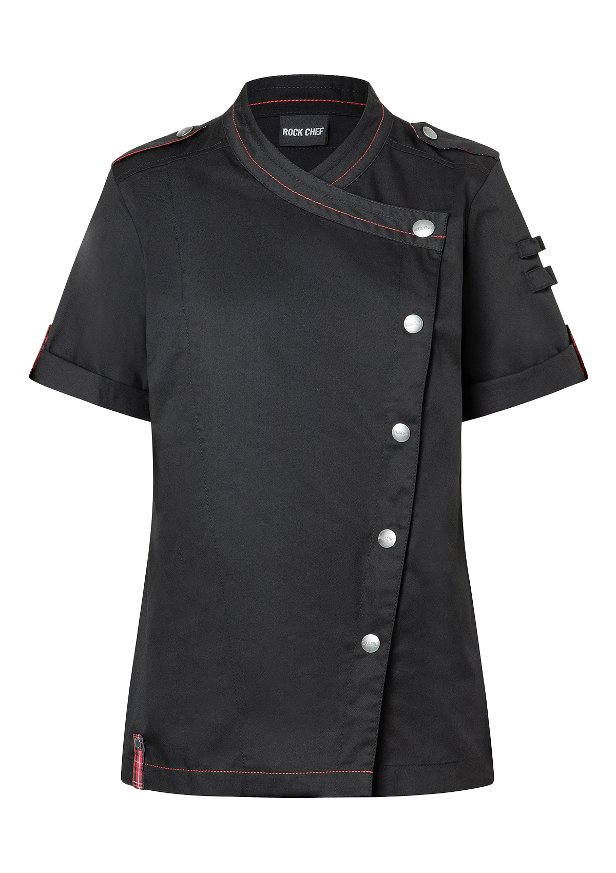 Veste de Chef Femme Manches Courtes ROCK CHEF® Stage2