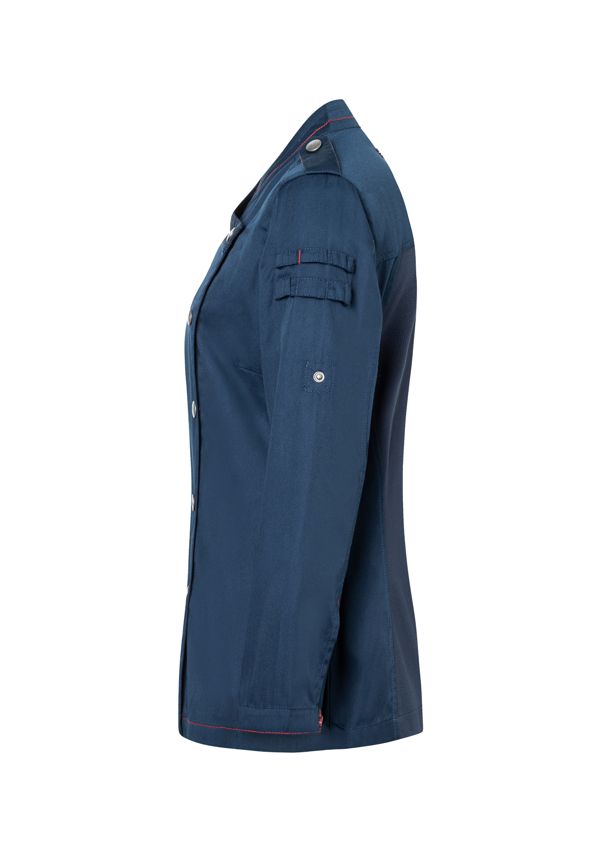 Damen Kochjacke Denim-Style ROCK CHEF® Stage2 Langarm (Nachhaltig)