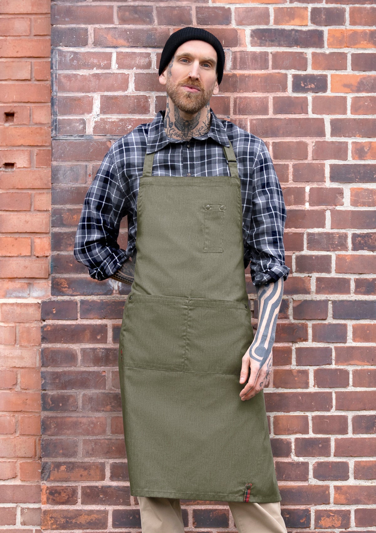 Bib Apron Denim-Style ROCK CHEF®-Stage2 Unisex