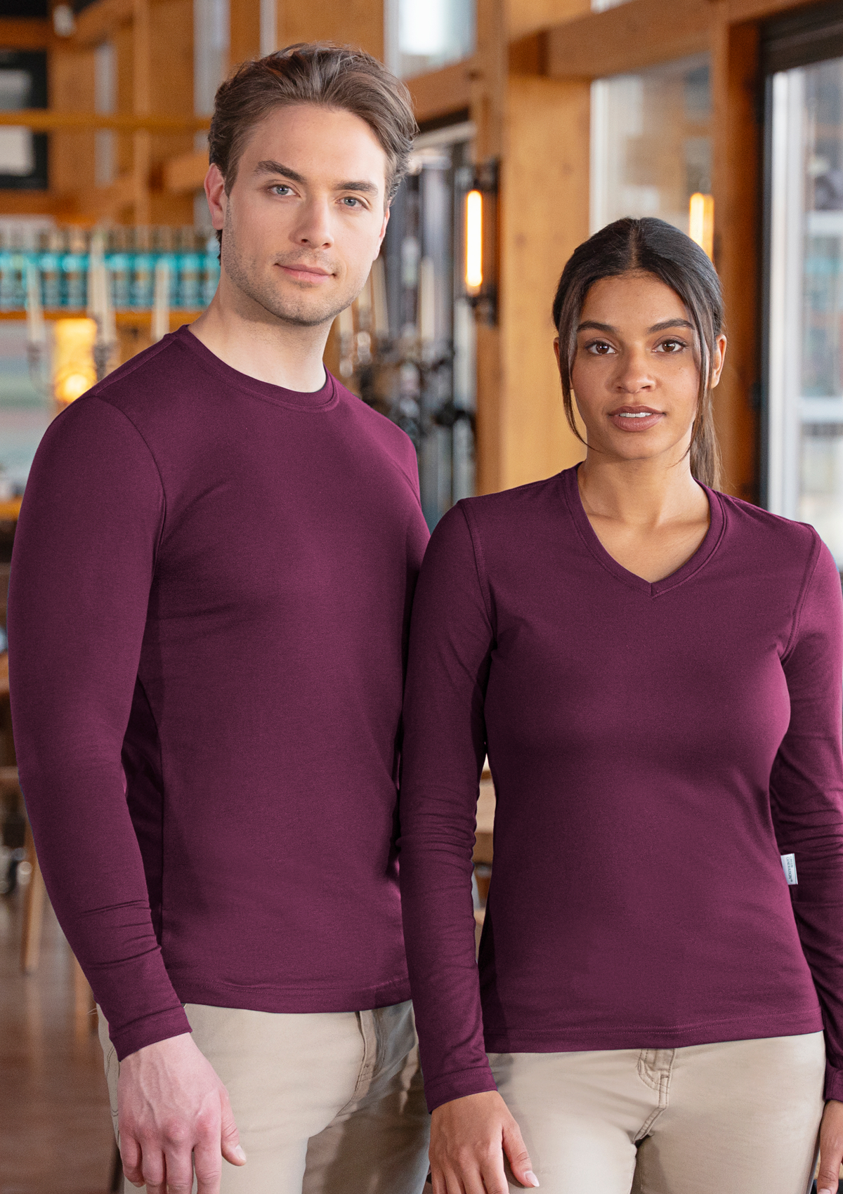 Camicia da Lavoro Donna Casual-Flair Maniche Lunghe