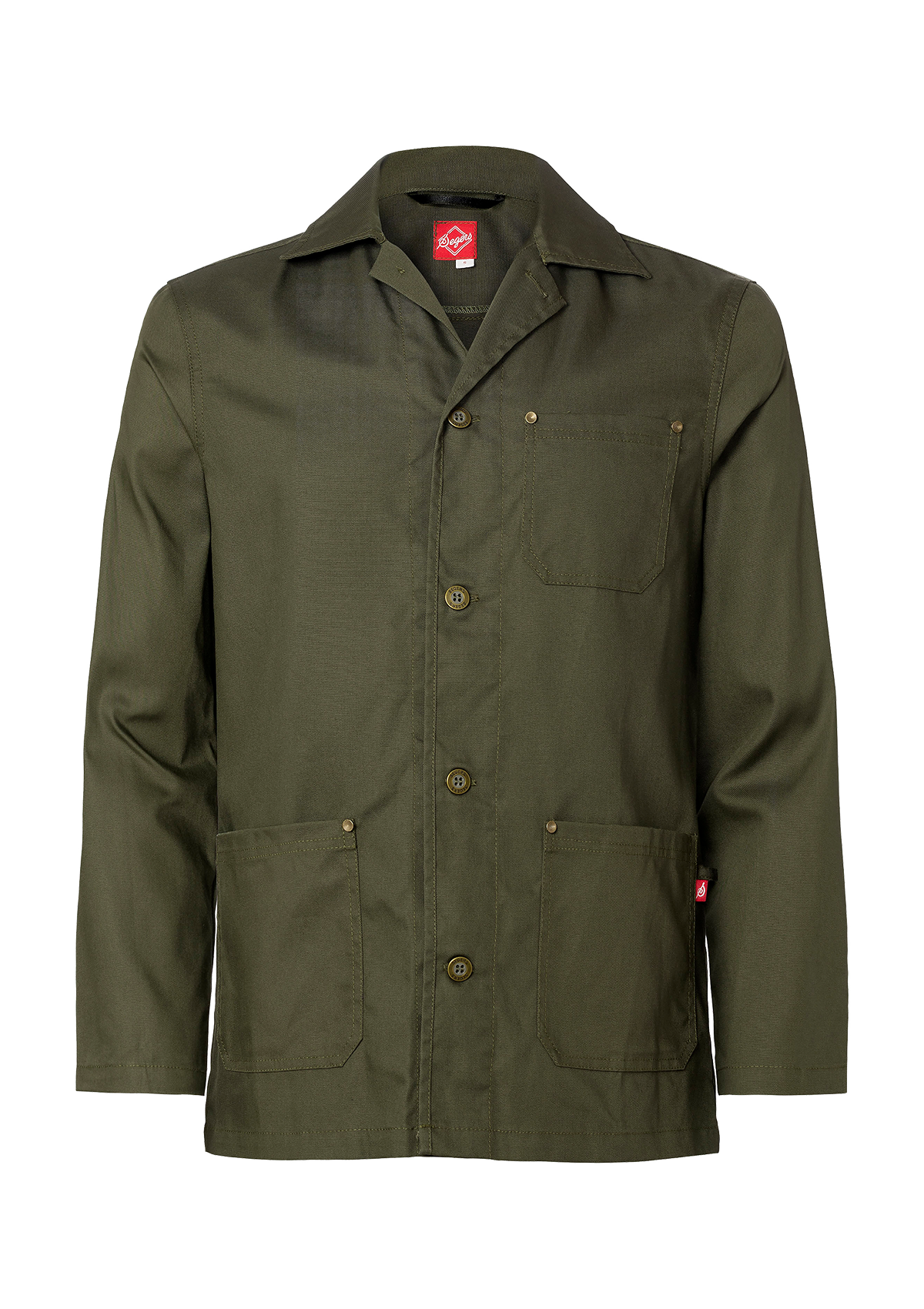 Servicejacke mit klassischem Kragen Langarm Unisex | Segers