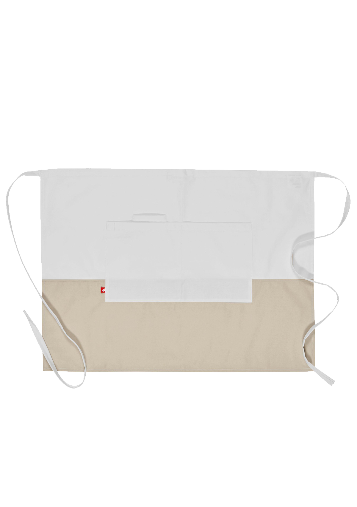 Unisex Bistroschürze Blockprint | Segers