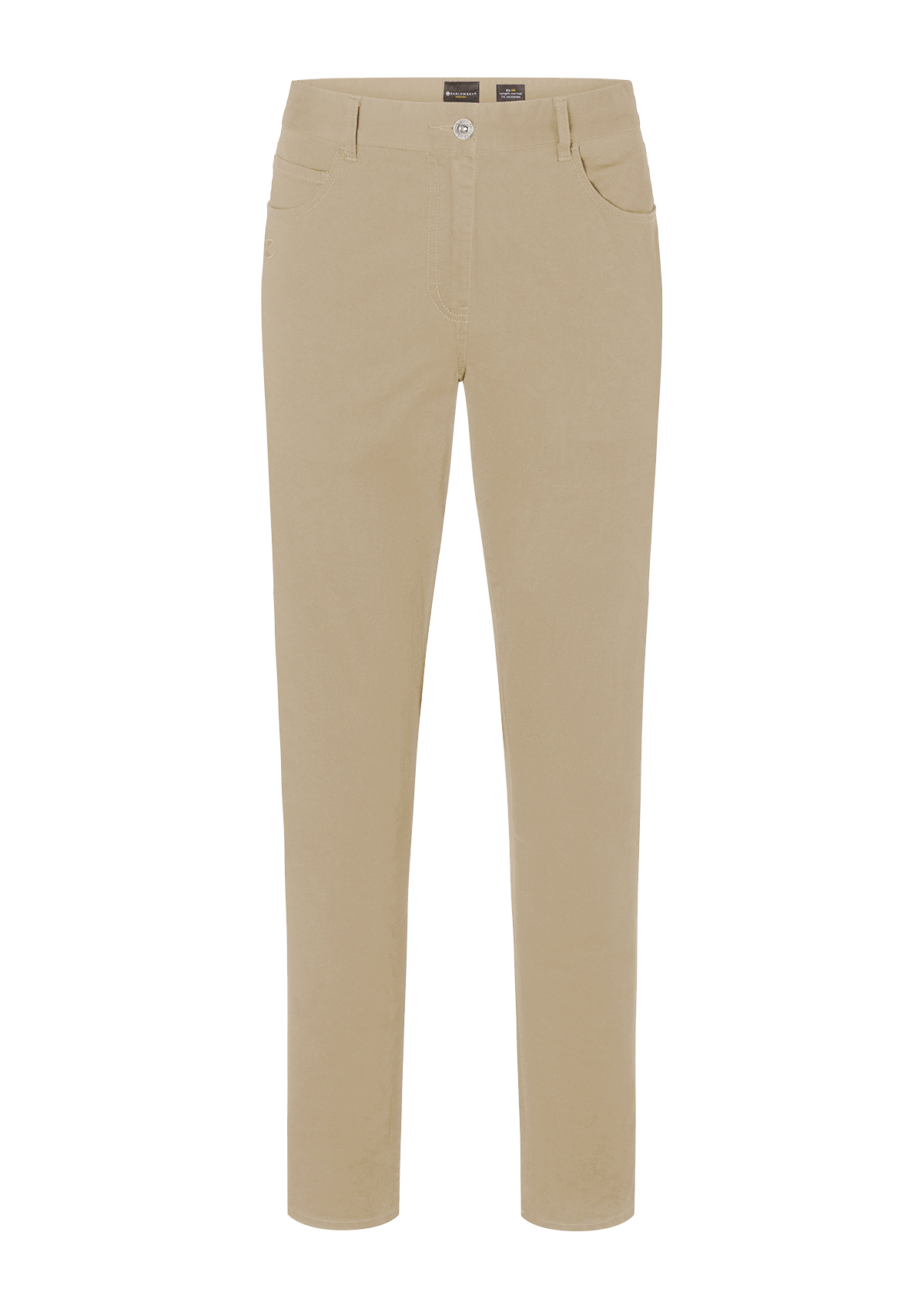 Herren Kochhose 5-Pocket Kieselgrau
