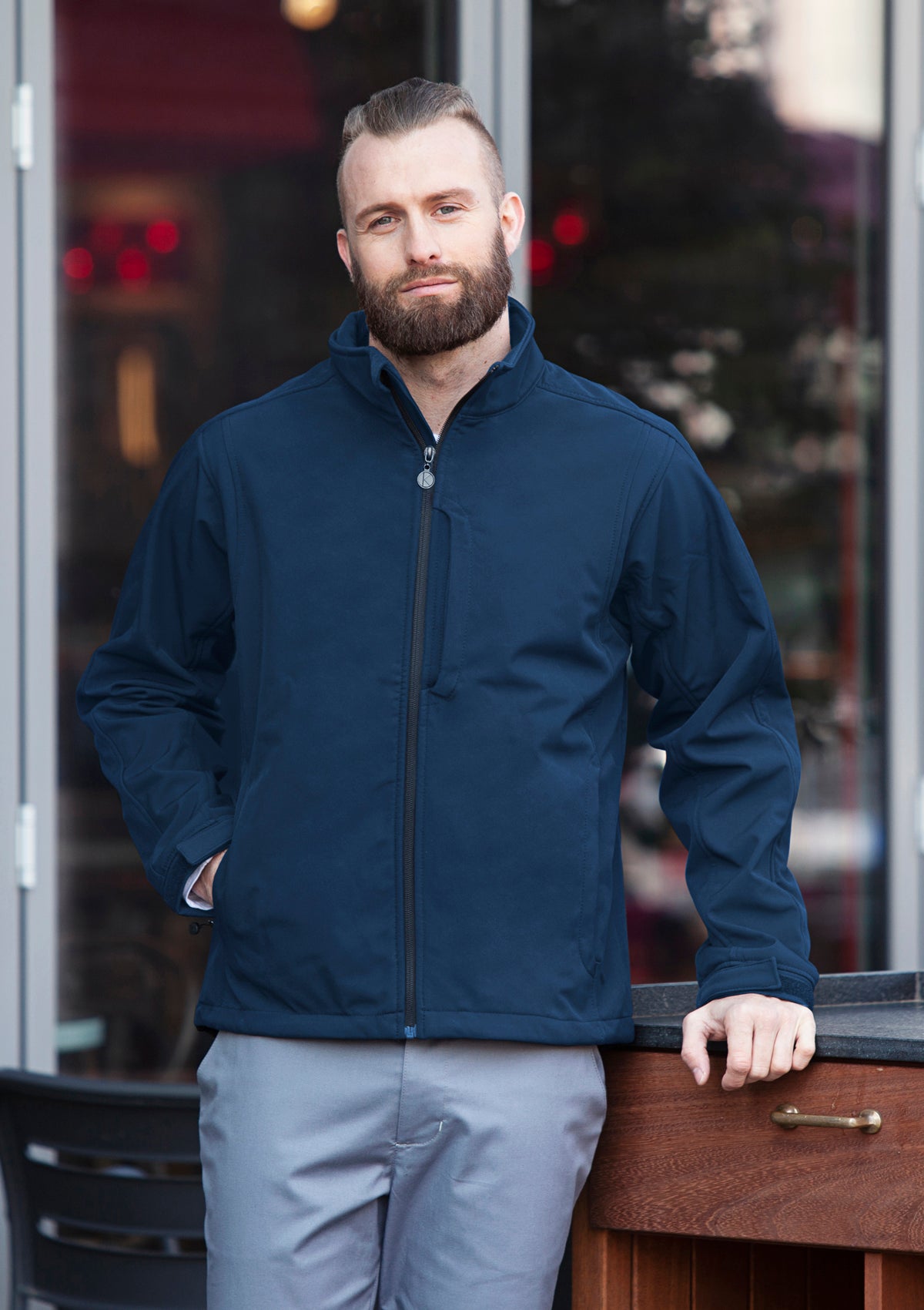 Herren Softshelljacke Langarm