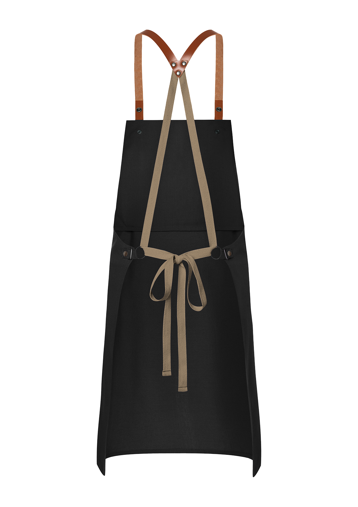 Tablier à bavette ergonomique avec sangles en cuir – Green Generation – Unisexe