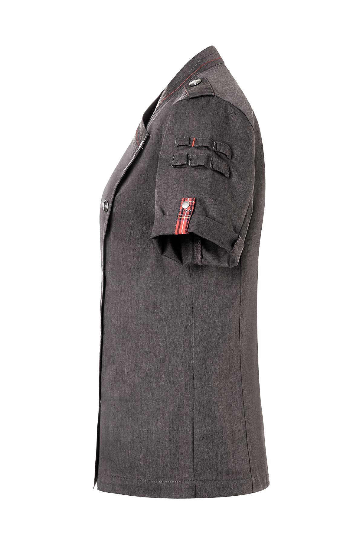 Giacca da Chef Donna in Denim Maniche Corte - ROCK CHEF®