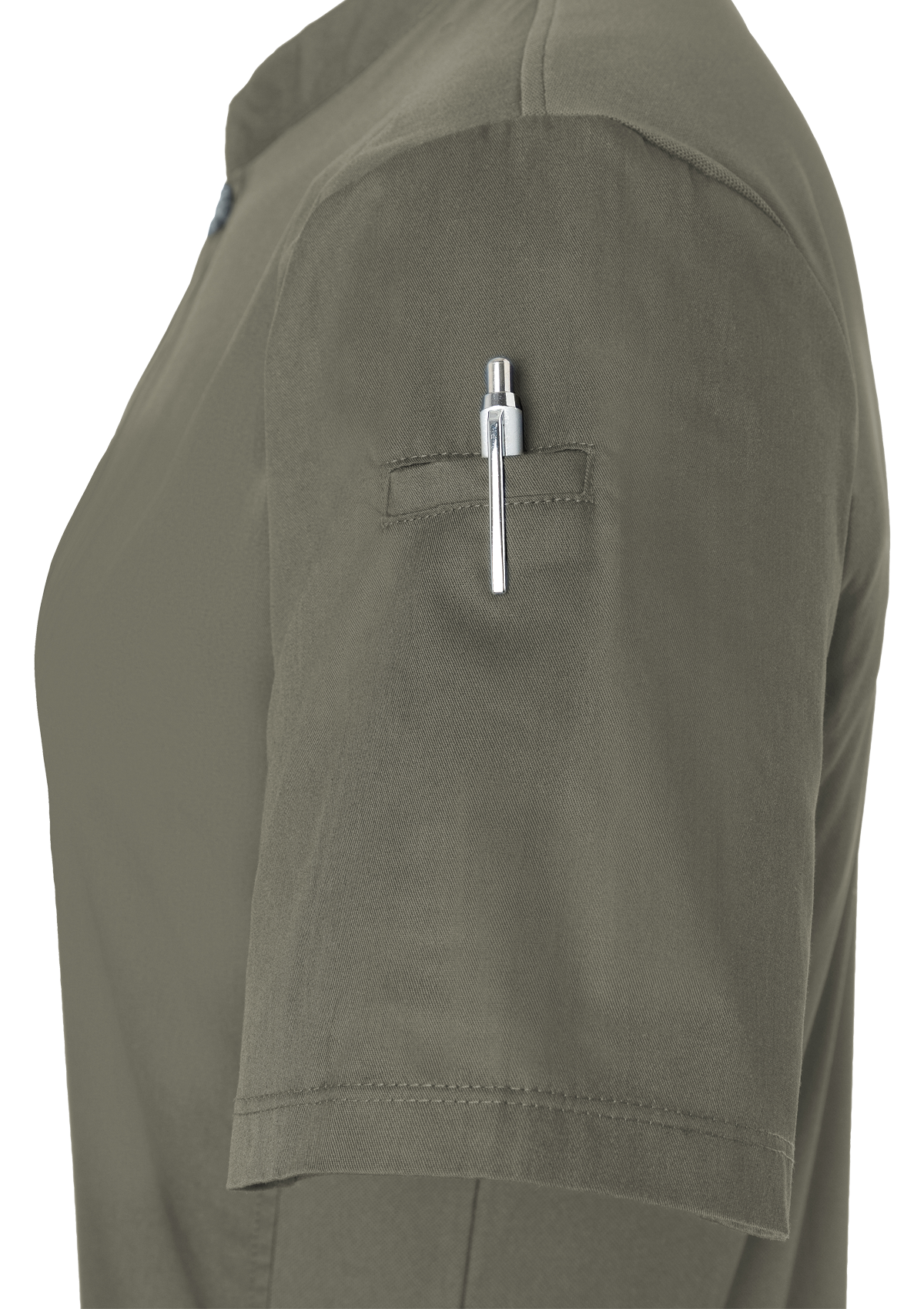 Damen Kochhemd Performance Slim-Fit Kurzarm