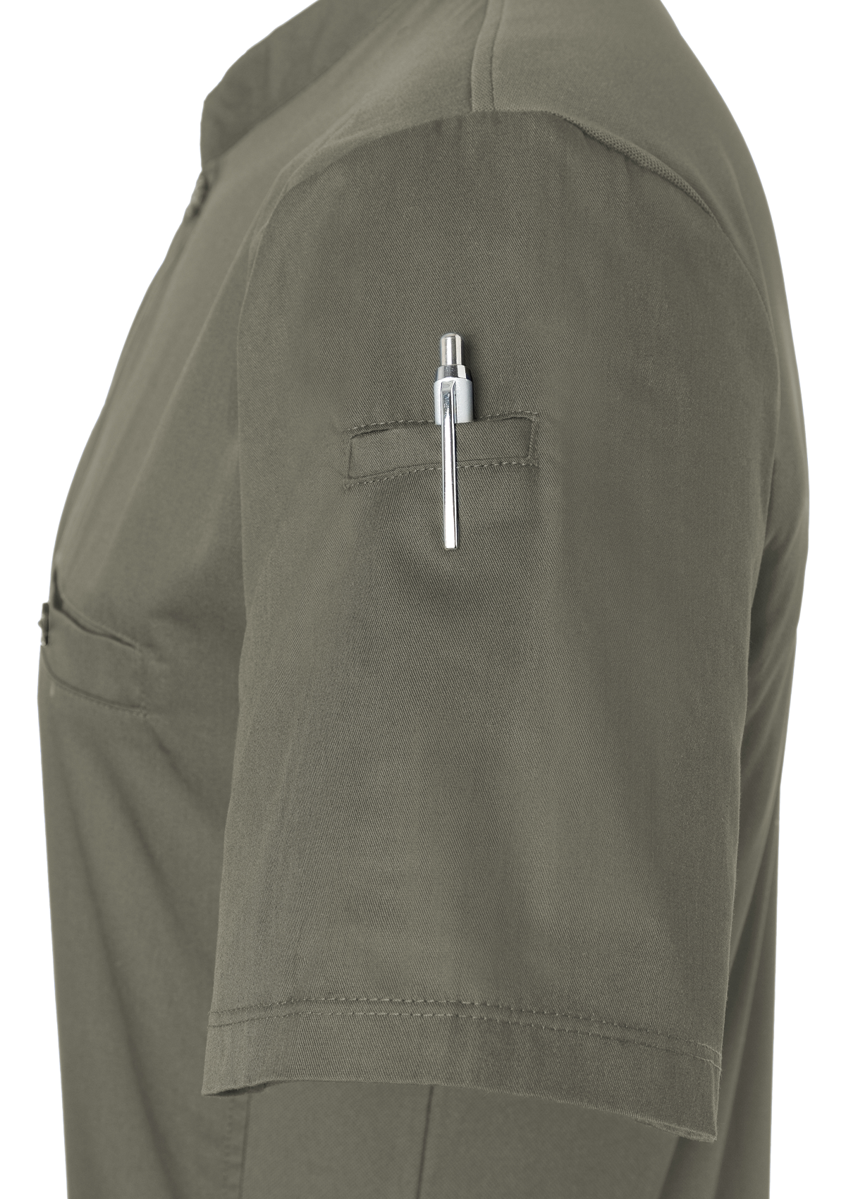 Herren Kochhemd Performance Slim-Fit Kurzarm