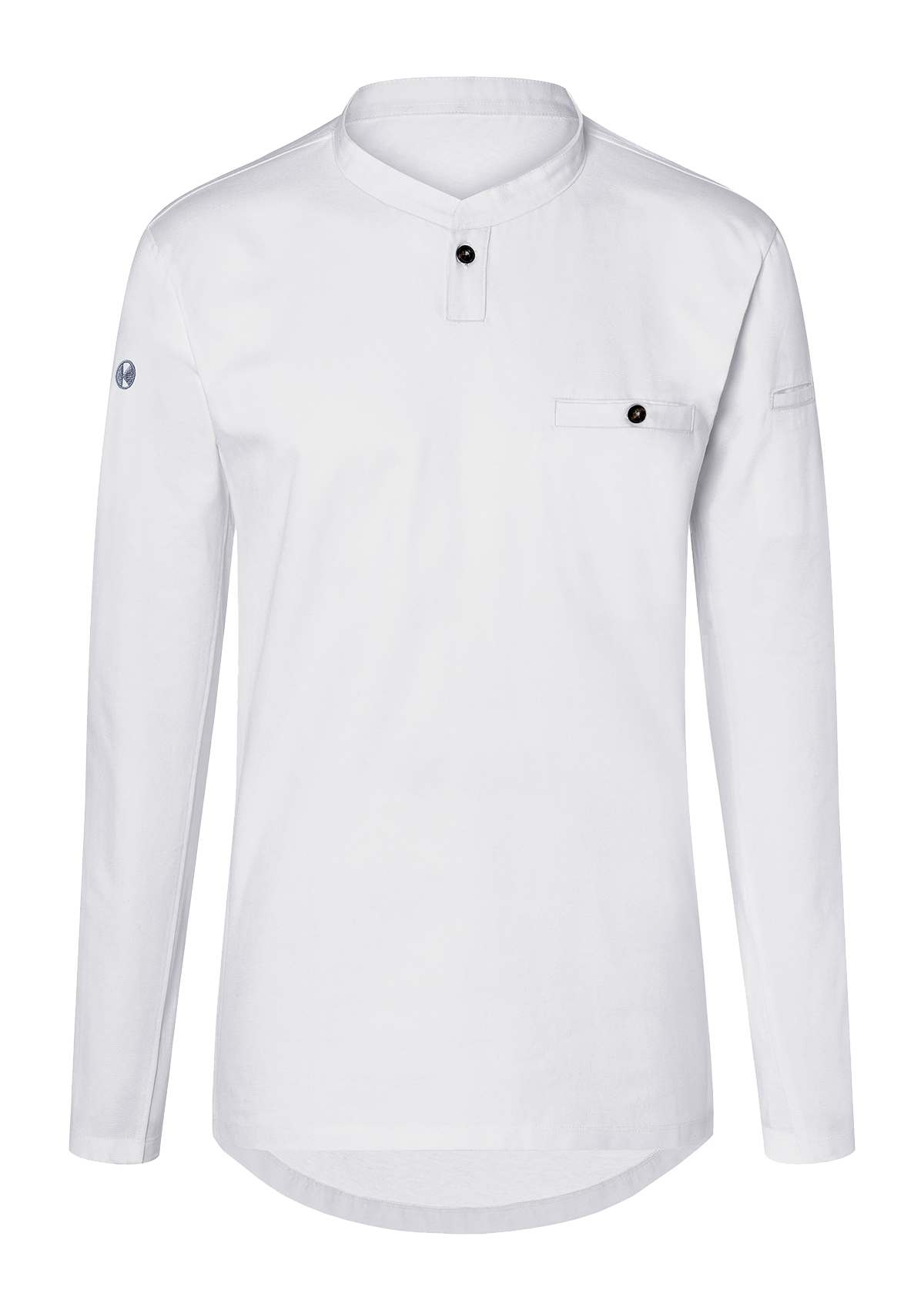 Herren Kochhemd Performance Slim-Fit Langarm
