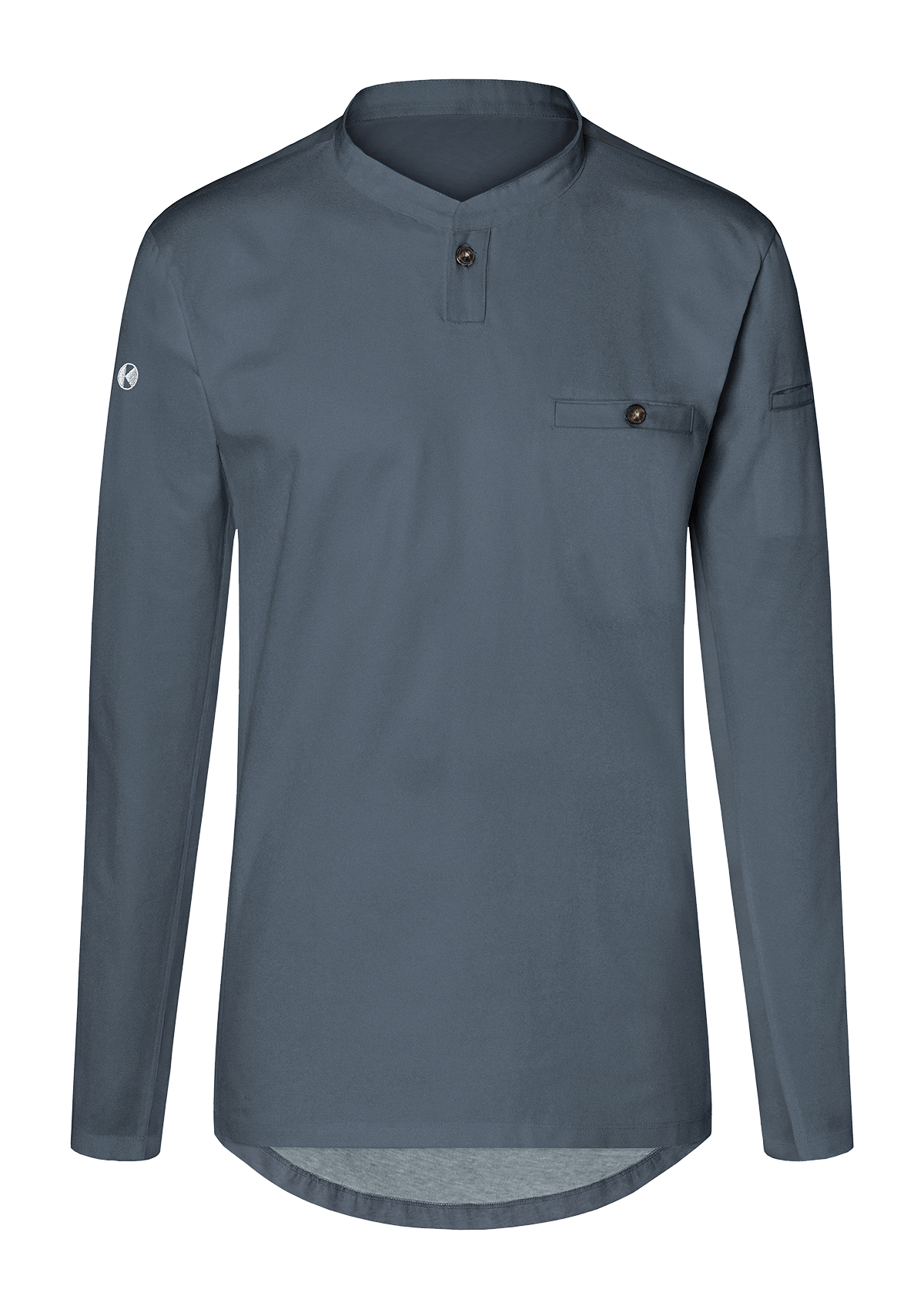 Herren Kochhemd Performance Slim-Fit Langarm