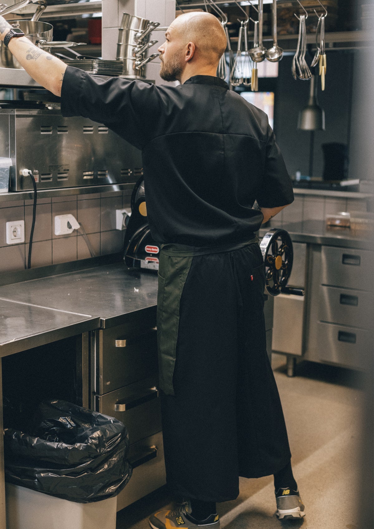 Tenue de Chef Asiatique Zéro Déchet Unisexe