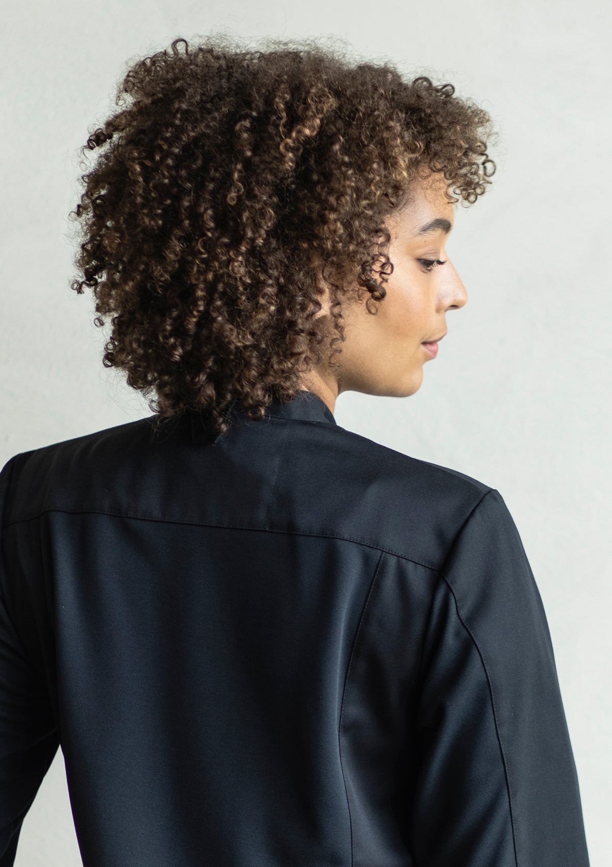 Damen Kochjacke Stretch Langarm Für Mehr Bewegungsfreiheit
