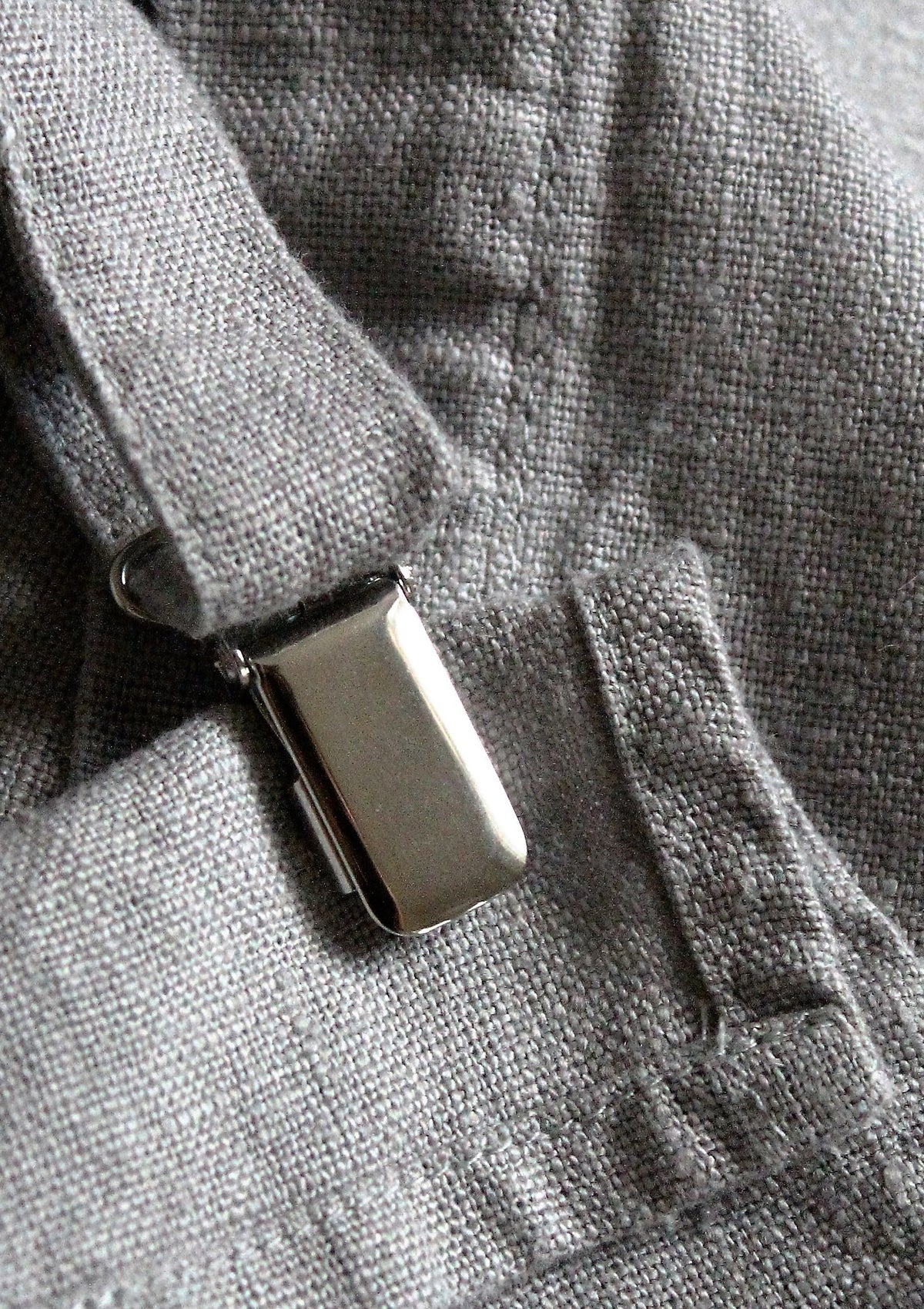 Latzschürze Marseilles aus feinem Leinen Unisex | U.C.W